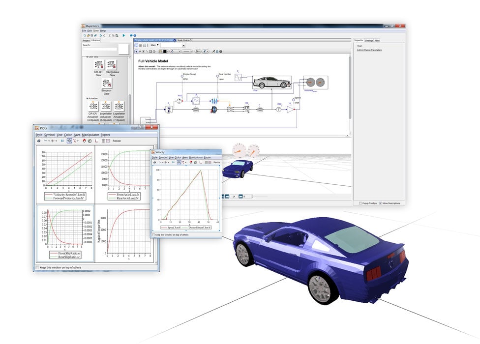 MapleSim Drives Higher Fuel Efficiency in Cars